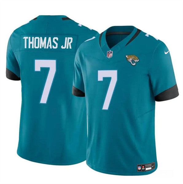 Brian Thomas Jr Jacksonville Jaguars teal FUSE jersey