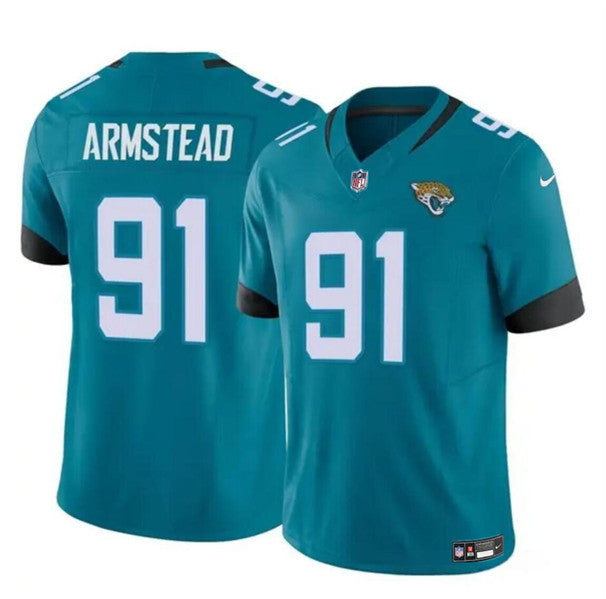Arik Armstead Jacksonville Jaguars teal FUSE jersey