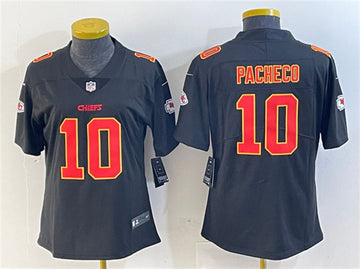 Isiah Pacheco Kansas City Chiefs black jersey