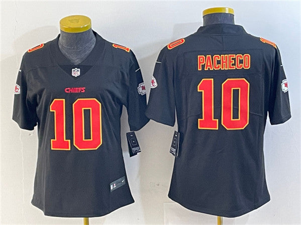 Isiah Pacheco Kansas City Chiefs black jersey