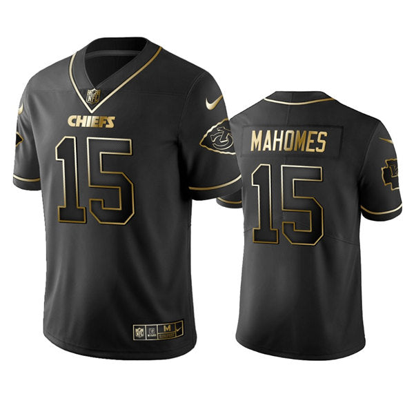 Patrick Mahomes Kansas City Chiefs black jersey