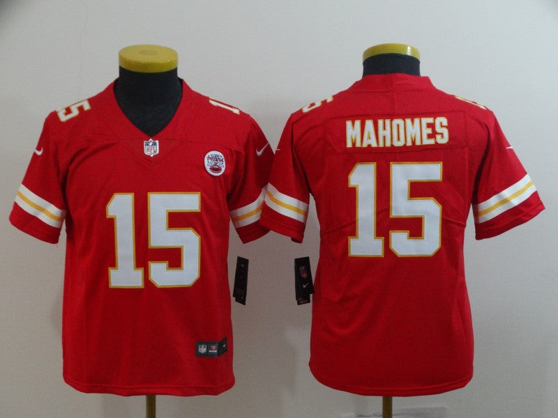 Patrick Mahomes Kansas City Chiefs red jersey