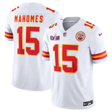 Patrick Mahomes Kansas City Chiefs white FUSE jersey