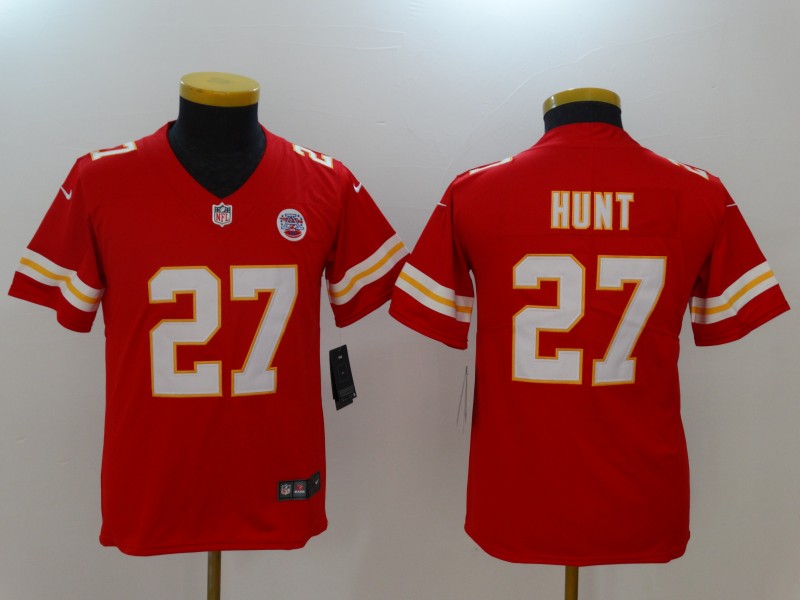 Kareem Hunt Kansas City Chiefs red jersey