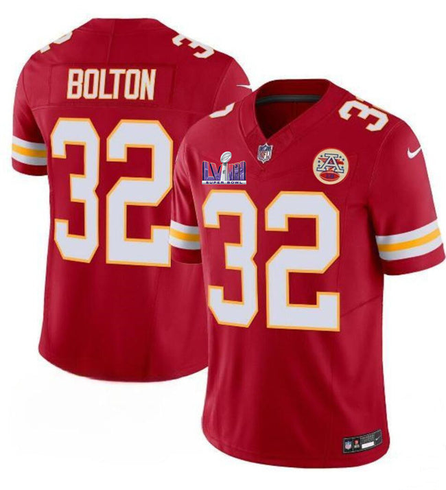 Nick Bolton Kansas City Chiefs red FUSE jersey