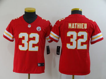 Tyrann Mathieu Kansas City Chiefs red jersey