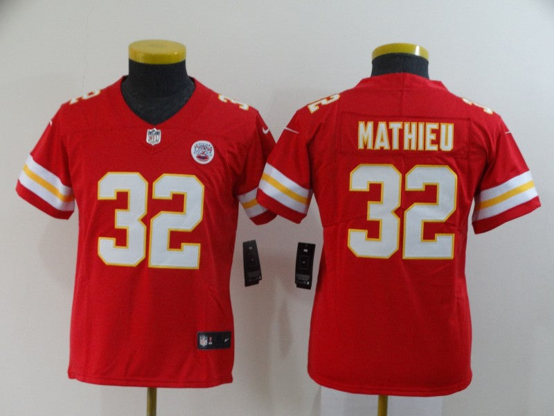 Tyrann Mathieu Kansas City Chiefs red jersey