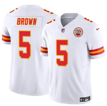 Hollywood Brown Kansas City Chiefs white FUSE jersey
