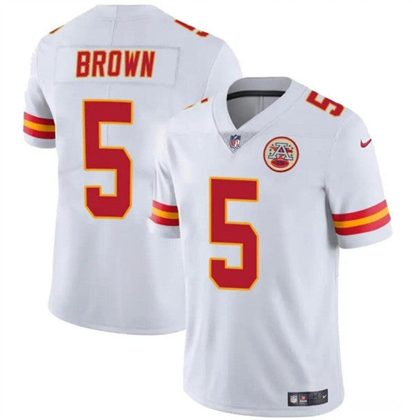 Hollywood Brown Kansas City Chiefs white jersey