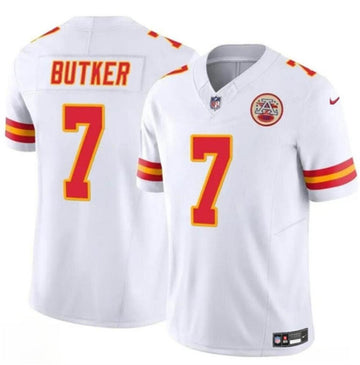 Harrison Butker Kansas City Chiefs white FUSE jersey