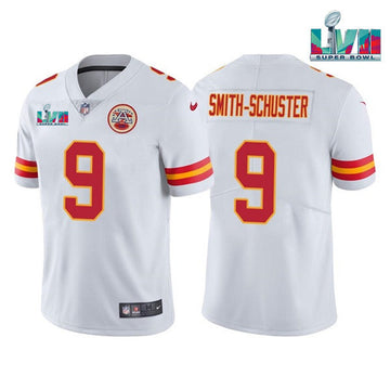 JuJu Smith-Schuster Kansas City Chiefs white jersey