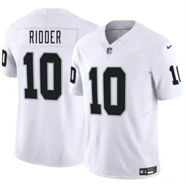 Desmond Ridder Las Vegas Raiders white FUSE jersey