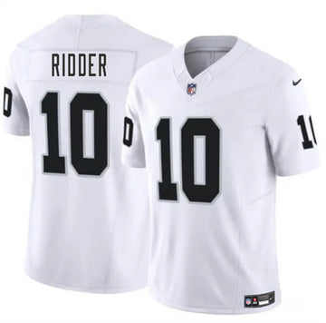 Desmond Ridder Las Vegas Raiders white FUSE jersey