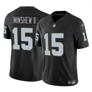 Gardner Minshew II Las Vegas Raiders black FUSE jersey