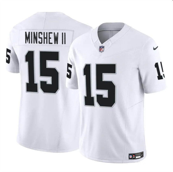 Gardner Minshew II Las Vegas Raiders white FUSE jersey