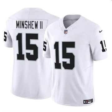 Gardner Minshew II Las Vegas Raiders white FUSE jersey