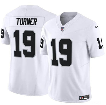 DJ Turner Las Vegas Raiders white FUSE jersey