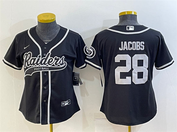 Josh Jacobs Las Vegas Raiders black jersey