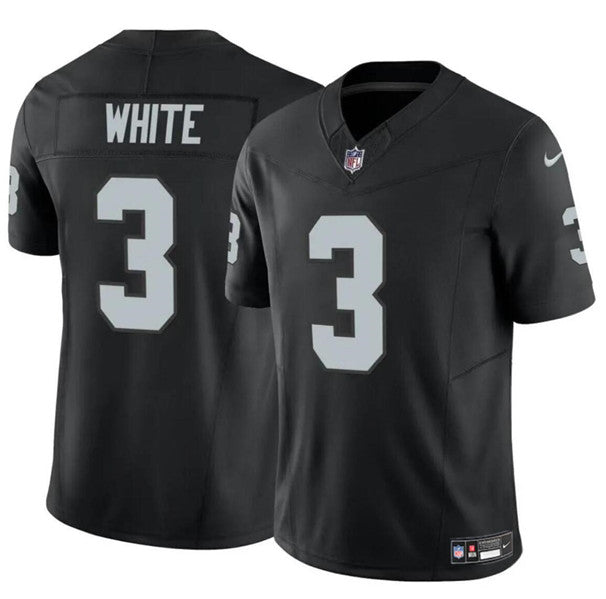 Zamir White Las Vegas Raiders black FUSE jersey