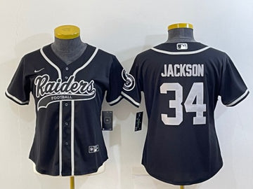 Bo Jackson Las Vegas Raiders black jersey