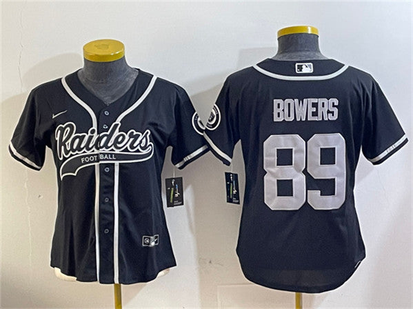 Brock Bowers Las Vegas Raiders black jersey