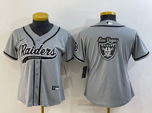 Las Vegas Raiders grey jersey