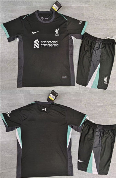 Custom Liverpool black jersey