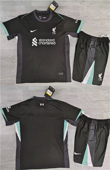 Custom Liverpool black jersey