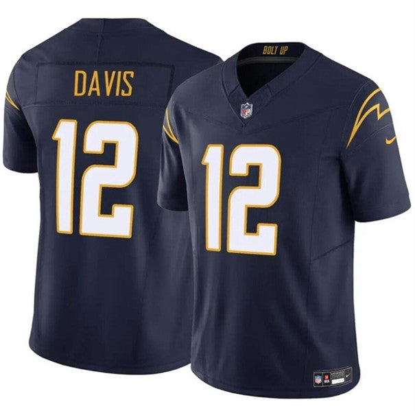Derius Davis Los Angeles Chargers navy FUSE jersey