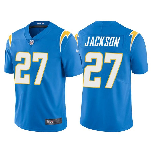 JC Jackson Los Angeles Chargers blue jersey