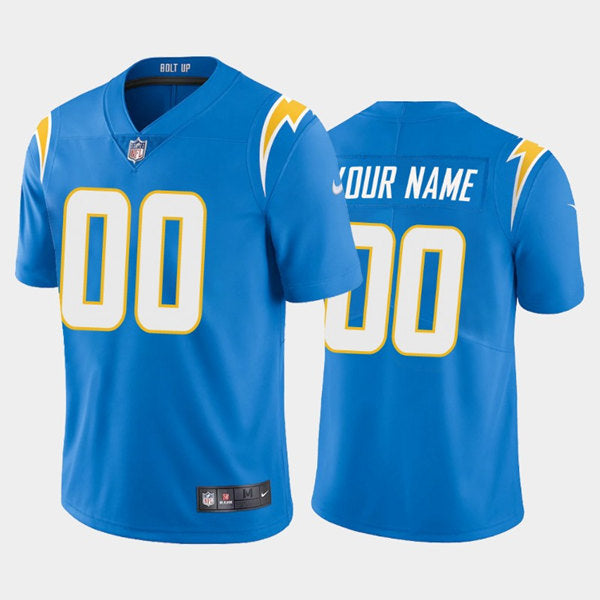Custom Los Angeles Chargers blue jersey