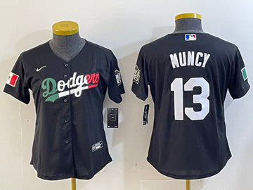 Max Muncy Los Angeles Dodgers black jersey