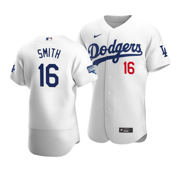 Will Smith Los Angeles Dodgers white jersey