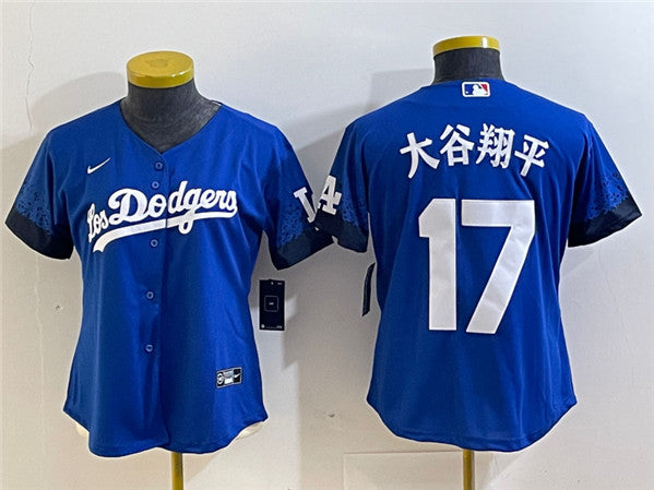 Shohei Ohtani Los Angeles Dodgers royal City Connect jersey