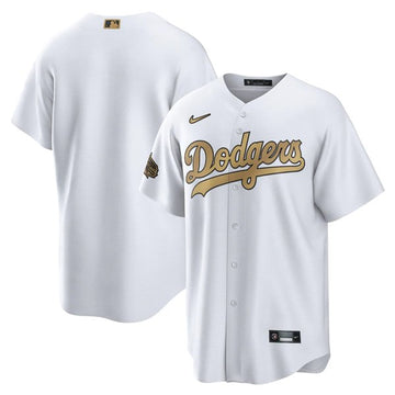 Custom Los Angeles Dodgers white All-Star jersey