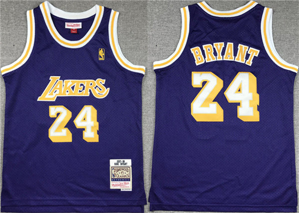 Kobe Bryant Los Angeles Lakers purple jersey