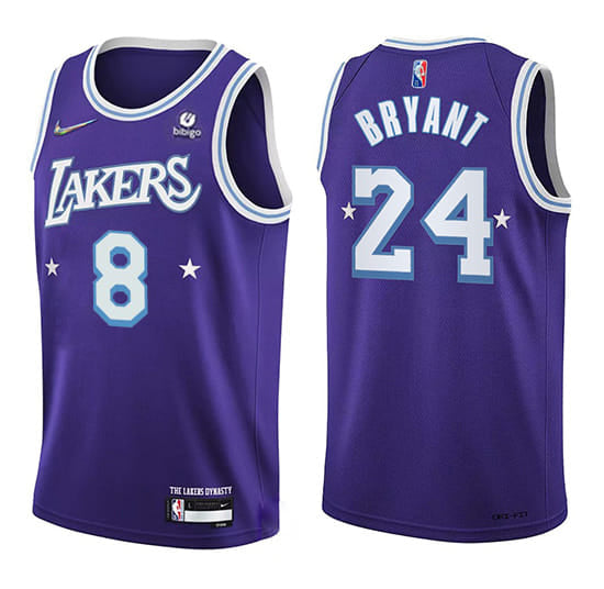 Los Angeles Lakers purple City Edition jersey