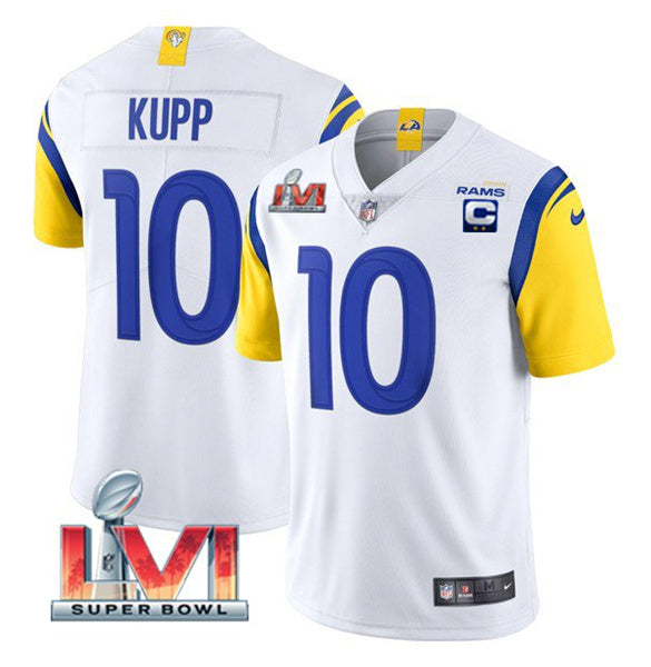 Cooper Kupp Los Angeles Rams white jersey