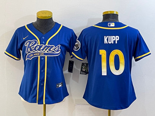 Cooper Kupp Los Angeles Rams royal jersey