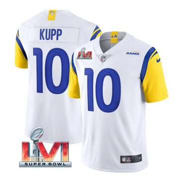 Cooper Kupp Los Angeles Rams white jersey