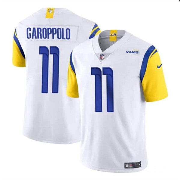Jimmy Garoppolo Los Angeles Rams white jersey