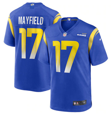 Baker Mayfield Los Angeles Rams royal Game jersey