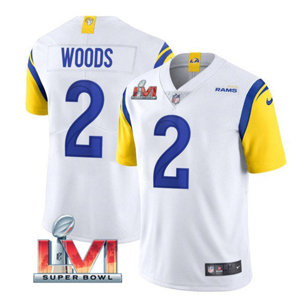 Robert Woods Los Angeles Rams white jersey