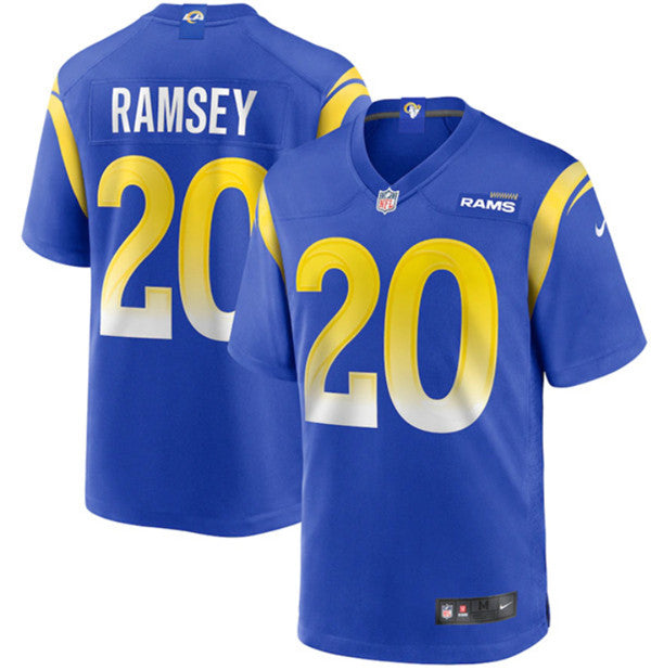Jalen Ramsey Los Angeles Rams royal Game jersey