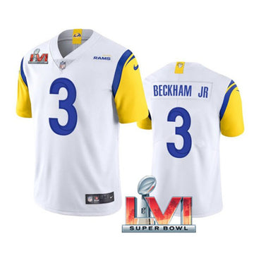 Odell Beckham Jr Los Angeles Rams white jersey
