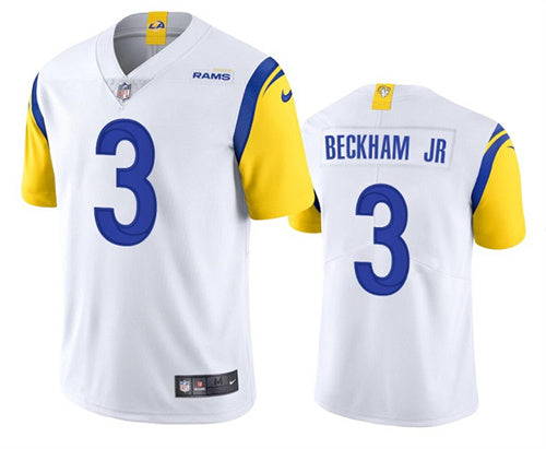 Odell Beckham Jr Los Angeles Rams white jersey