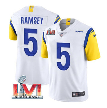 Jalen Ramsey Los Angeles Rams white jersey