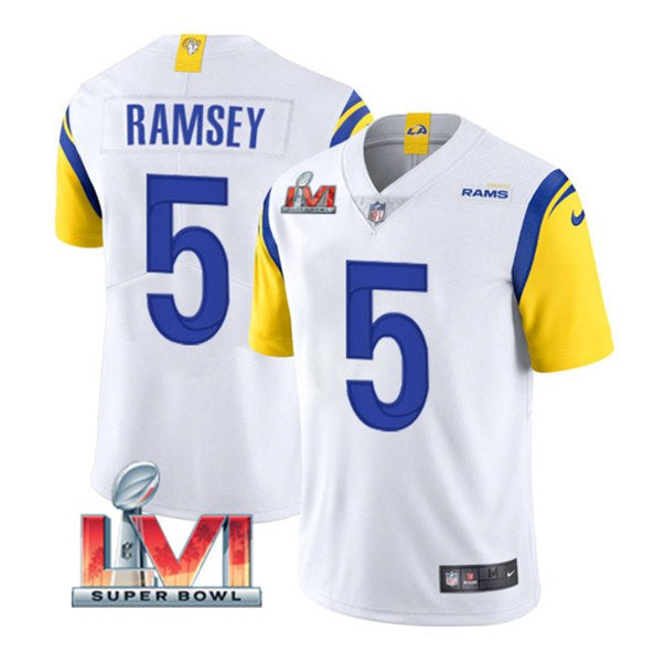 Jalen Ramsey Los Angeles Rams white jersey