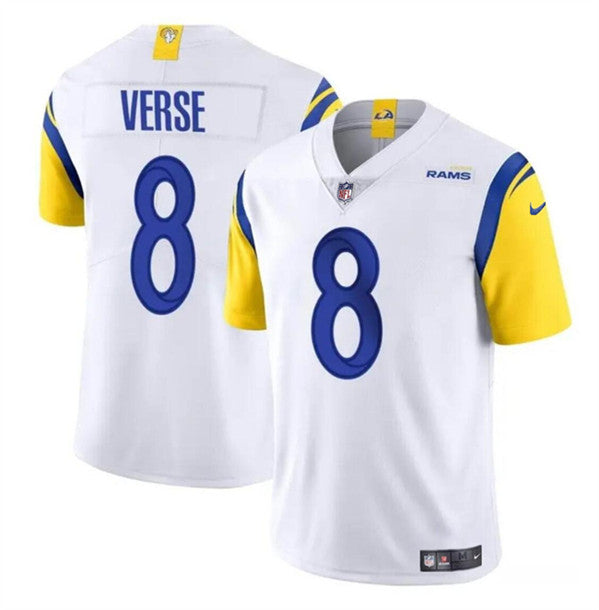 Jared Verse Los Angeles Rams white jersey