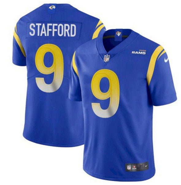 Matthew Stafford Los Angeles Rams royal jersey